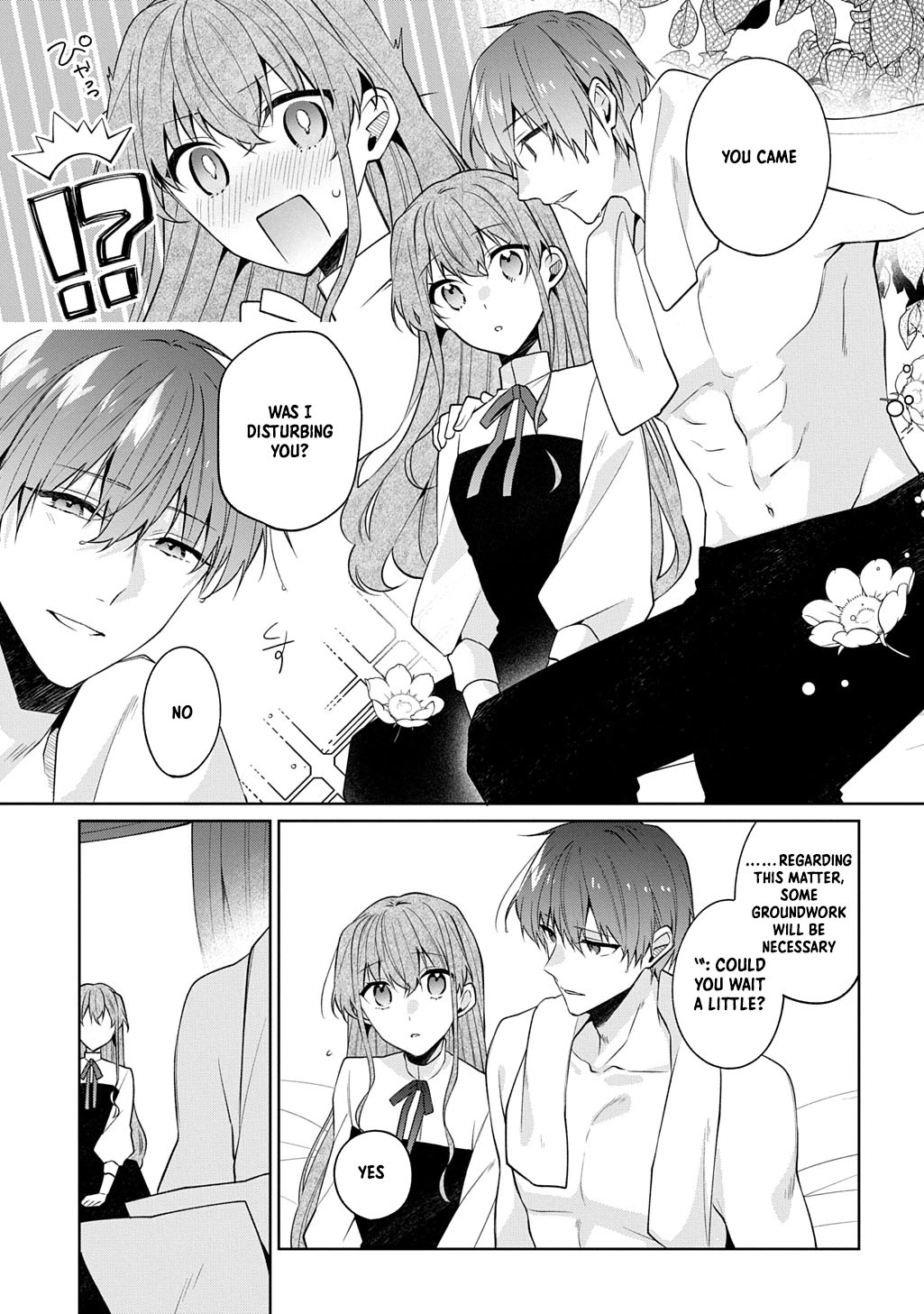 The lovery Flower Girl Who Prayed For Love with a Caged Dragon kight Chapter 17 Page 11